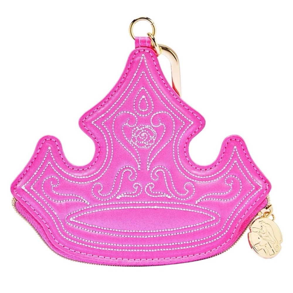 BATH & BODY WORKS DISNEY PRINCESS AURORA CROWN COIN PURSE